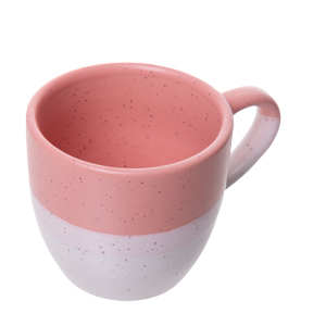 Caneca Ombré Rosa Cerâmica Wolff