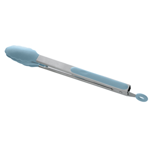 Pegador Aço Inox Azul Rojemac